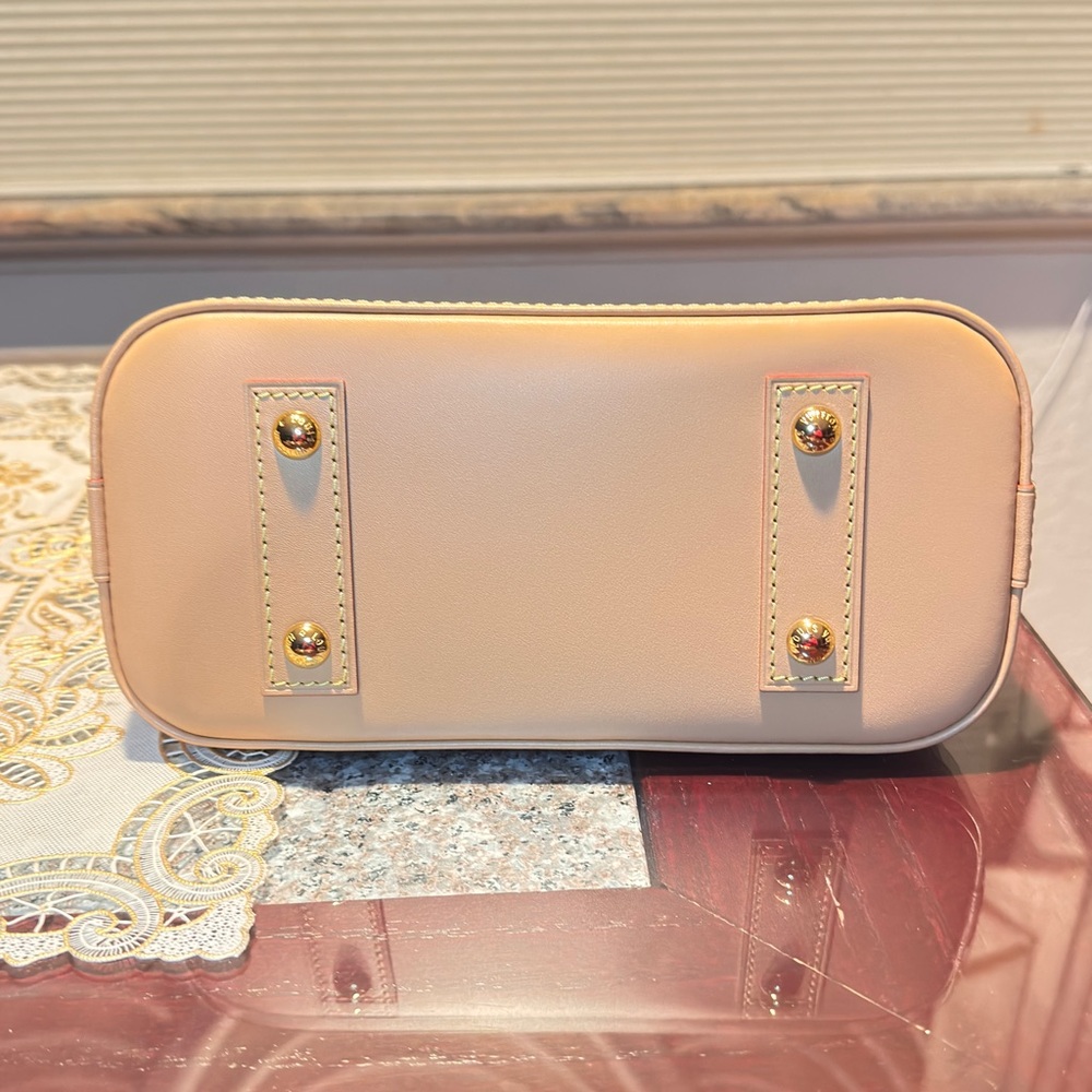 NIB Louis Vuitton Linen Alma BB 130 year Anniversary Monogram Handbag! - Picture 5 of 10